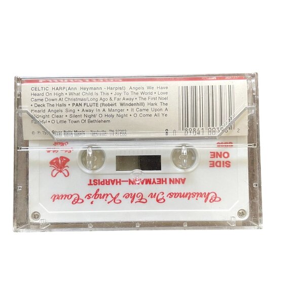 Christmas in the Kings Court Harp Pan Flute Holiday Audio Cassette 1991 u Vintag - Picture 2 of 3